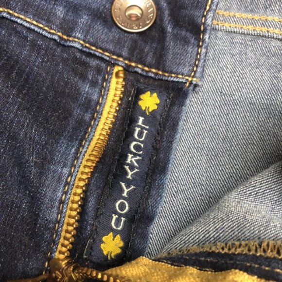 VINTAGE LUCKY BRAND SOFIA SKINNY JEANS  4/27x29 ๐ - Picture 2 of 12